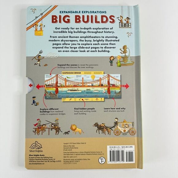 2/$8 Big Builds book-Expandable Explorations-Slide Out Scenes (Hardcover) - Picture 9 of 13
